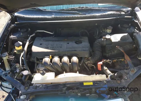 2006 Toyota Corolla Le z USA, uszkodzony, nr VIN 2T1BR30E26C696595